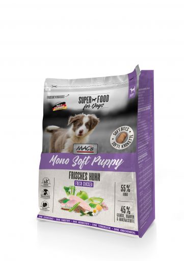 MACs Dog Mono Soft Puppy Frisches Huhn 4kg