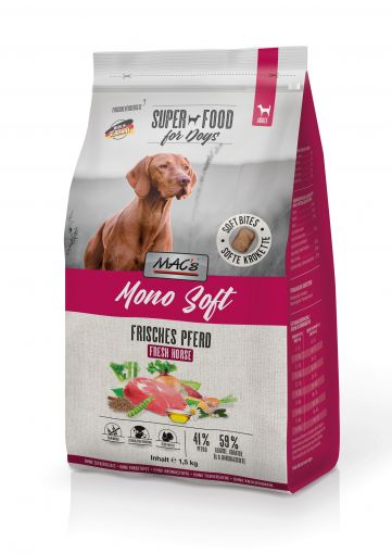 MACs Dog Mono Soft Frisches Pferd 1,5kg