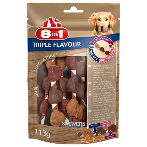 8in1 Triple Flavour Skewers 6 Stück