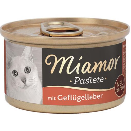 Miamor Dose Pastete Geflügelleber 85 g (Menge: 12 je Bestelleinheit)