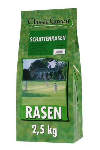 Classic Green Rasen Schattenrasen Plastikbeutel 2,5kg (Menge: 4 je Bestelleinheit)