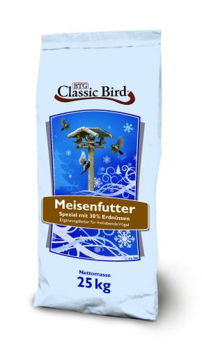 Classic Bird Meisenfutter SPEZIAL mit vielen Erdnüssen 25kg