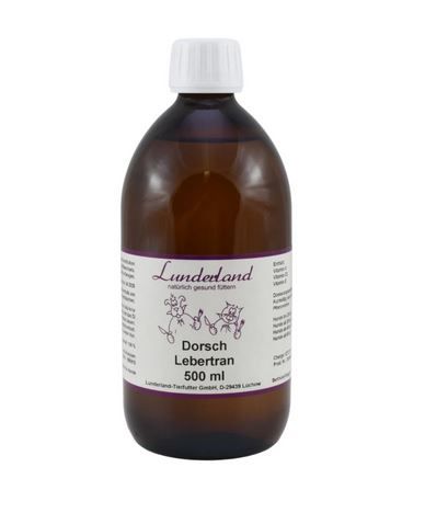 Lunderland Dorschlebertran 500 ml