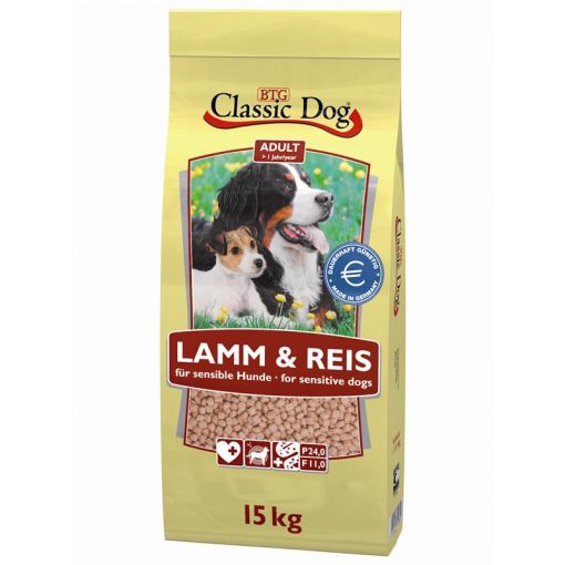 Classic Dog Lamm & Reis 15kg