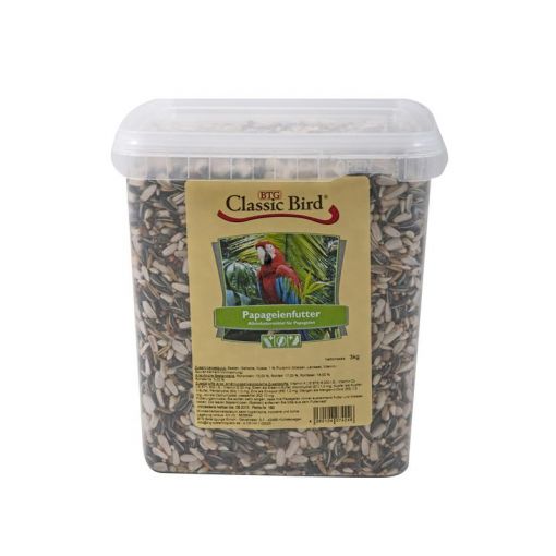 Classic Bird Papageienfutter 3kg Eimer