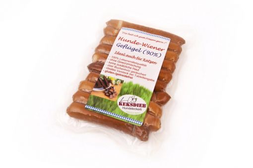 Keksdieb Hunde-Wiener mit Geflügel 180g