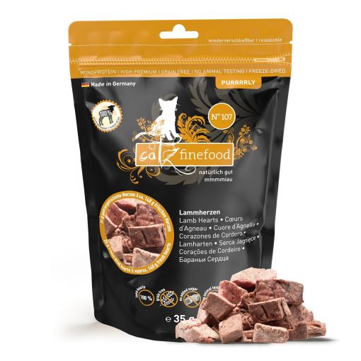 Catz finefood Purrrrly No. 107 Lammherzen 35g