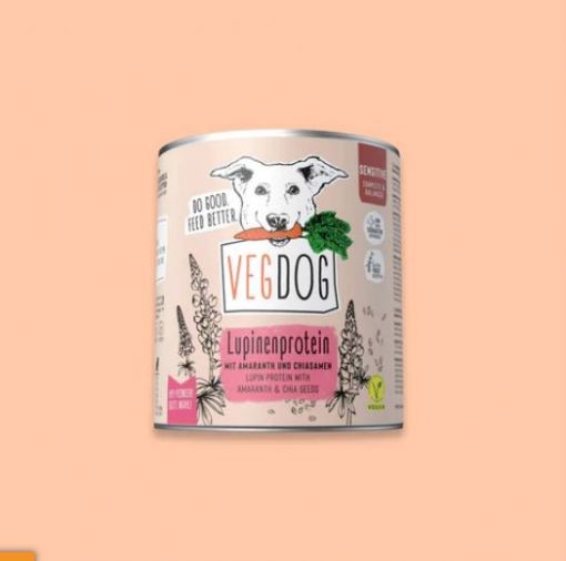 VEGDOG Sensitive Lupinenprotein 800g (Menge: 6 je Bestelleinheit)