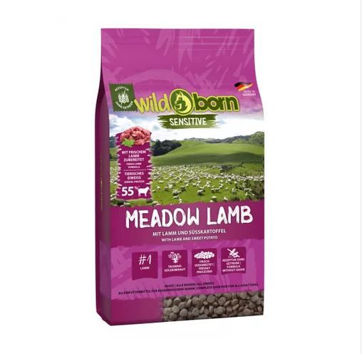 Wildborn Meadow Lamb 8 Kg (Menge: 4 je Bestelleinheit)