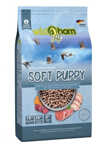 Wildborn Soft Puppy mit frischem Fleisch & Fisch 12kg