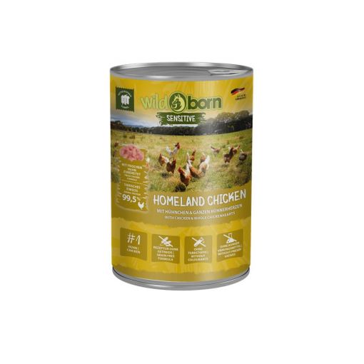 Wildborn Dose Homeland Chicken 400g (Menge: 6 je Bestelleinheit)