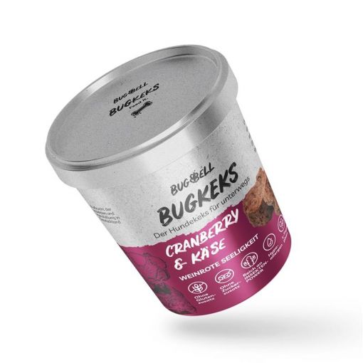 BugBell BugKeks Weinroter Glücksbringer Cranberry & Käse 150g