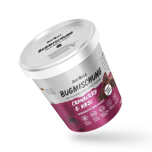 BugBell BugMischung Adult rot Cranberry & Käse 100g