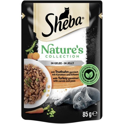 Sheba PB Natures Collection mit Truthahn in Gelee 85g (Menge: 28 je Bestelleinheit)