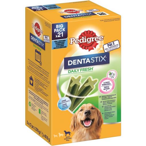 Pedigree Denta Stix Daily Fresh MP große Hunde 21 St. (Menge: 4 je Bestelleinheit)