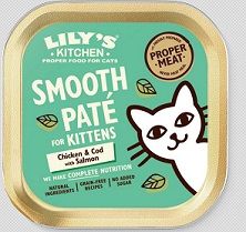 Lilys Kitchen Cat Chicken, Cod & Salmon Paté for Kittens 85g (Menge: 19 je Bestelleinheit)