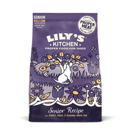 Lilys Kitchen Dog Senior Turkey & Trout 2,5kg