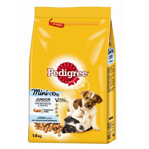 Pedigree Trocken Junior Mini Huhn & Reis 1,4kg