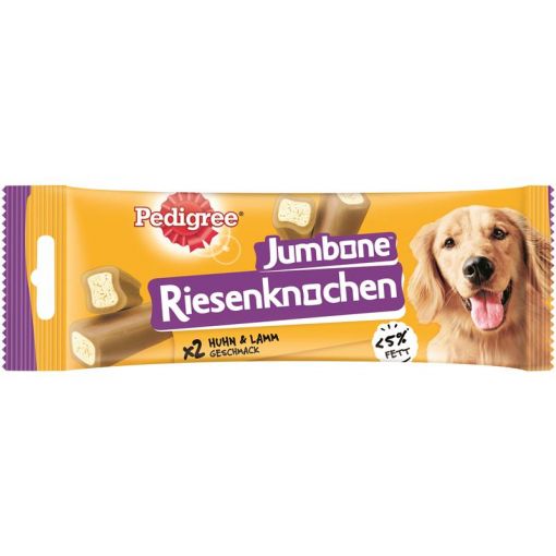 Pedigree Snack Riesenknochen Medium mit Huhn & Lammgeschmack 180g (Menge: 12 je Bestelleinheit)