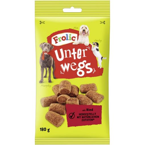 Frolic Snack Unterwegs Rind 180 g (Menge: 9 je Bestelleinheit)