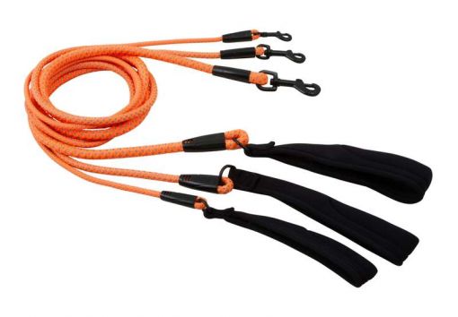 Hurtta Dazzle Seil-Leine orange, 150cm*11mm