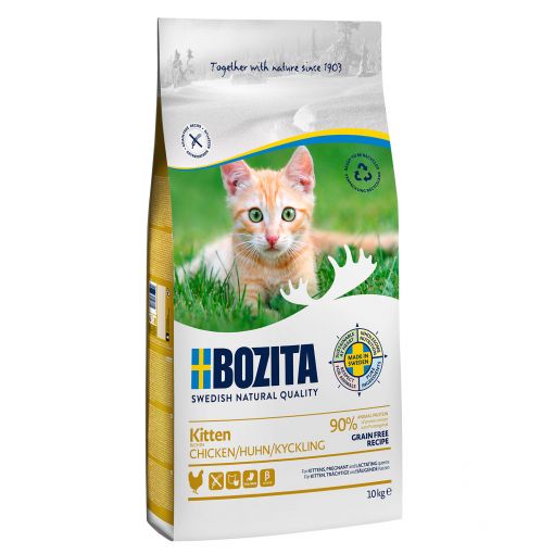 Bozita Kitten Grain free mit Huhn 10 kg