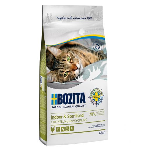 Bozita Indoor & Sterilised mit Huhn 10 kg