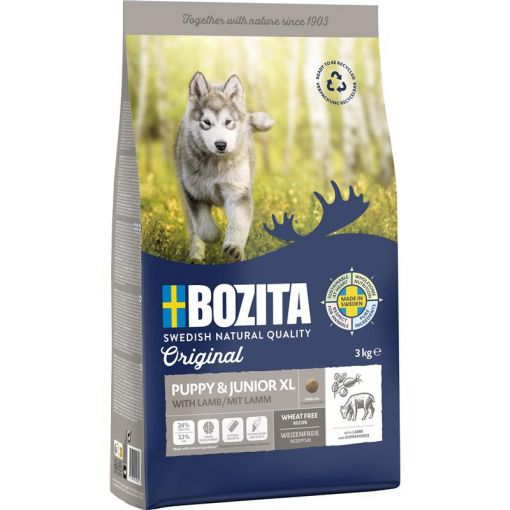 Bozita Original Puppy & Junior XL mit Lamm 3 kg