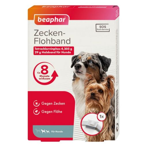 Beaphar Dog Zecken-Flohband