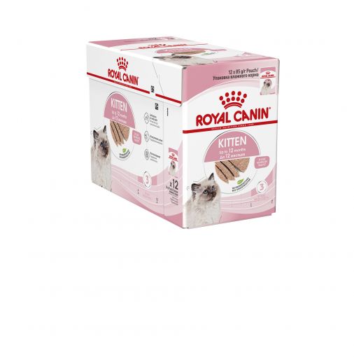 Royal Canin Feline Kitten Mousse P.B. Multipack 12x85g