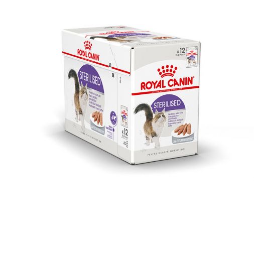 Royal Canin Feline Sterilised Mousse P.B. Multipack 12x85g