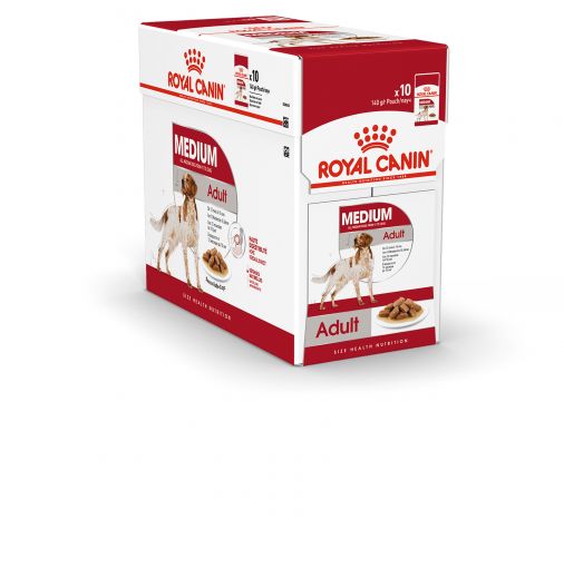 Royal Canin Medium Adult in Soße P.B. Multipack 10x140g