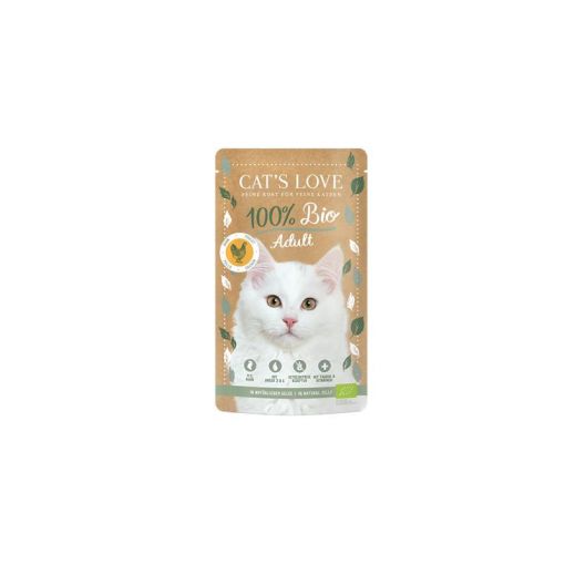 Cats Love PB Adult Bio Huhn 100g (Menge: 6 je Bestelleinheit)