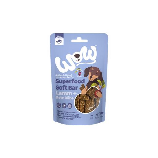 Wow Dog Superfood Soft Bar Lamm mit Roter Rübe 150g