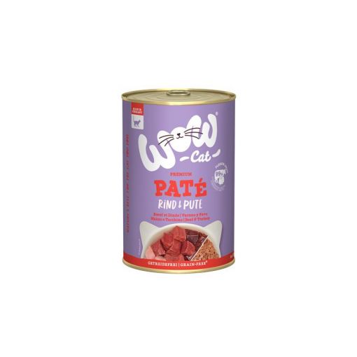 Wow Cat Dose Adult Rind & Pute 400g (Menge: 6 je Bestelleinheit)