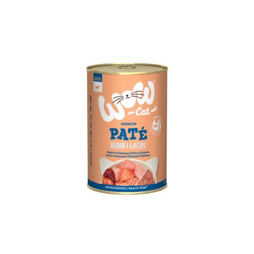 Wow Cat Dose Adult Huhn & Lachs 400g (Menge: 6 je Bestelleinheit)